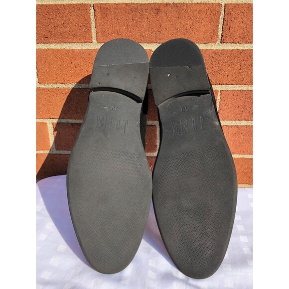 J.D. Fisk Black Suede lace up men shoes US Size 10 M - Picture 12 of 12